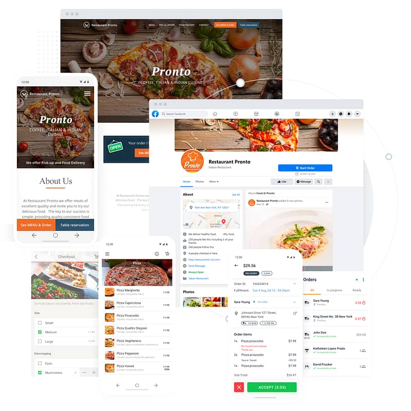 31Ate - Complete restaurant online ordering system